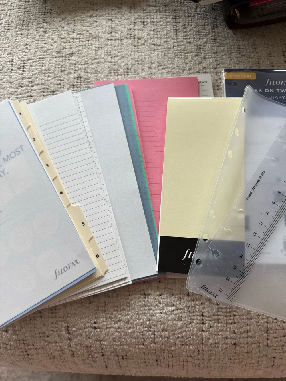 Filofax 2026 Inserts